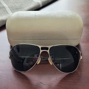 Authentic Oakley Hinder sunglasses, shiny dark Havana lens